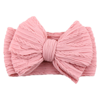 Cute Kids' Soft Hair Band with Ribbon