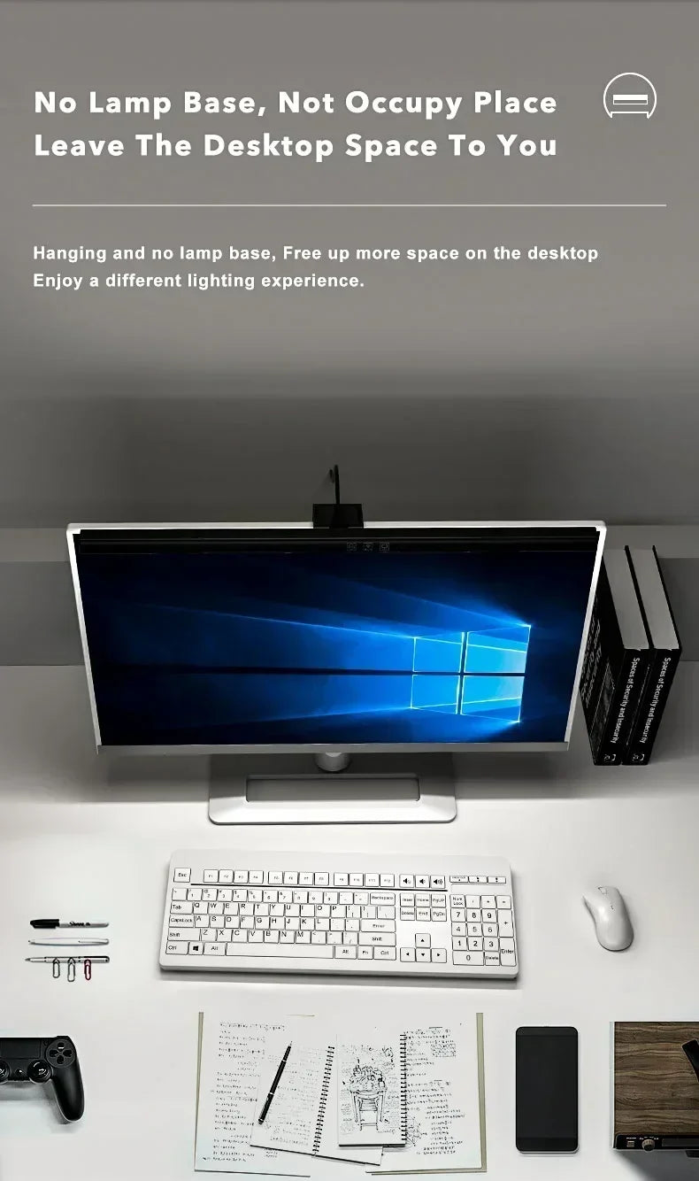 Slim LED Desk Light Bar