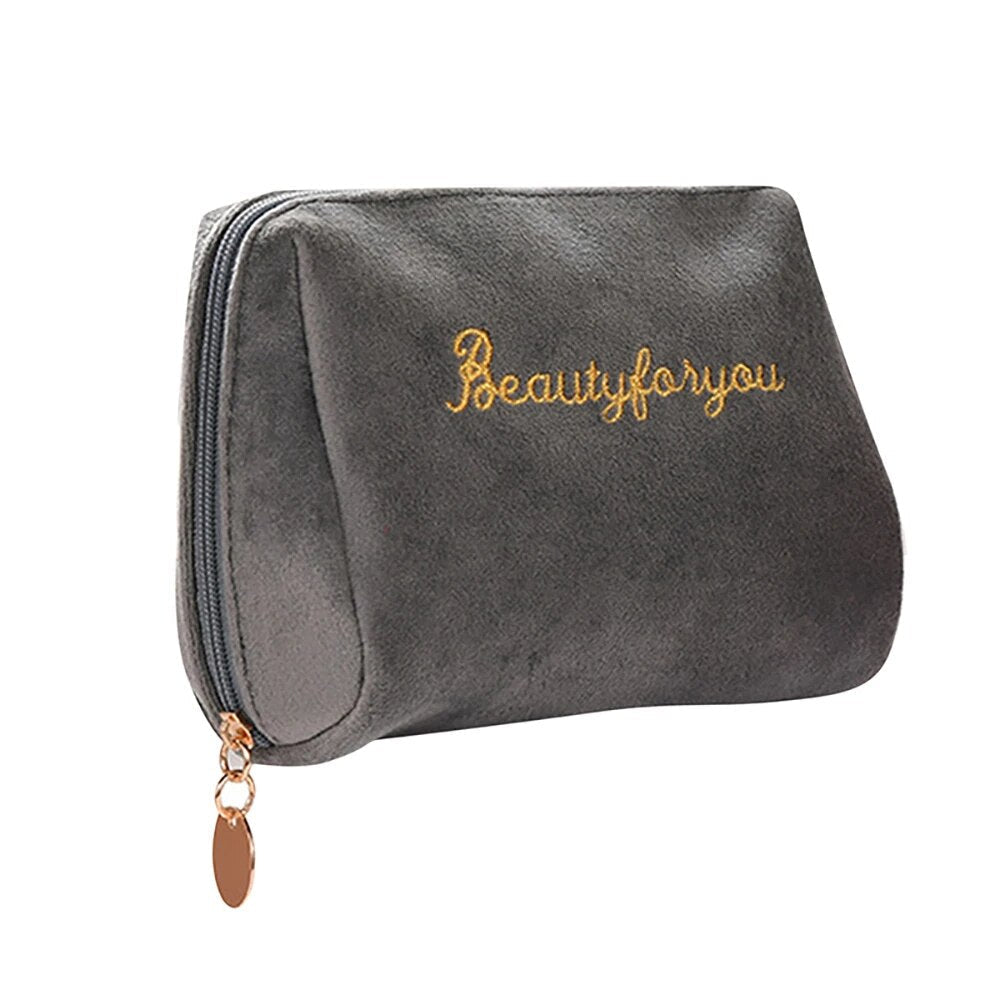Luxury Soft Makeup Bag