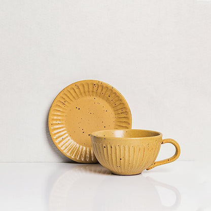 Ceramic Soup Bowls Set with Spoons