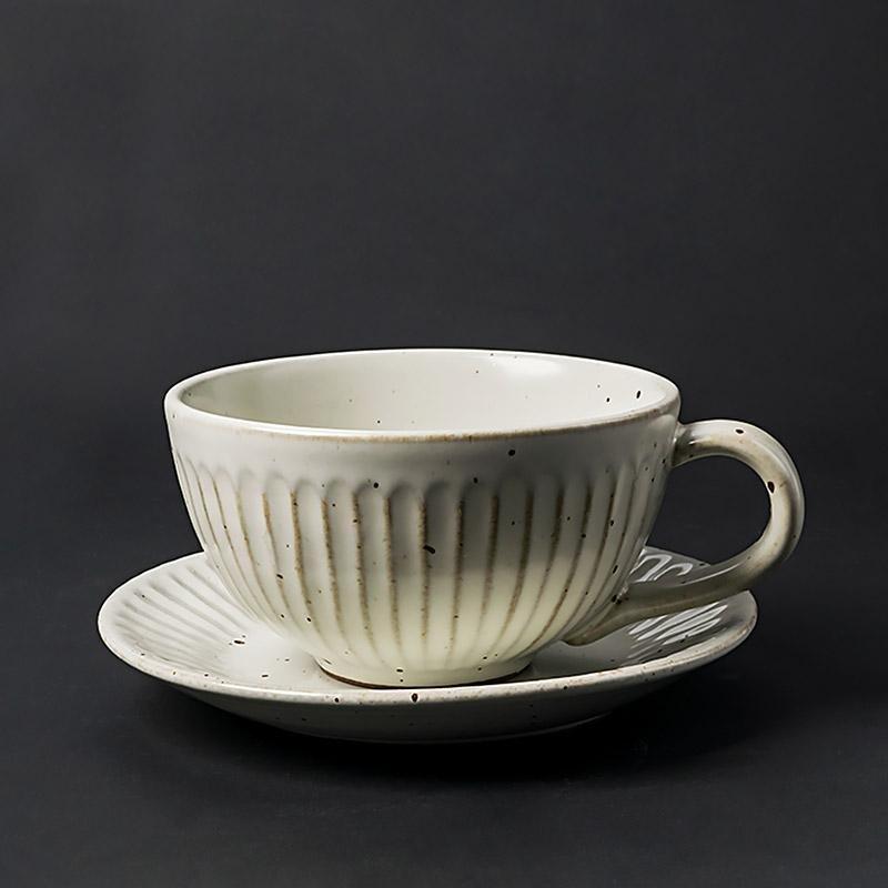 Ceramic Soup Bowls Set with Spoons