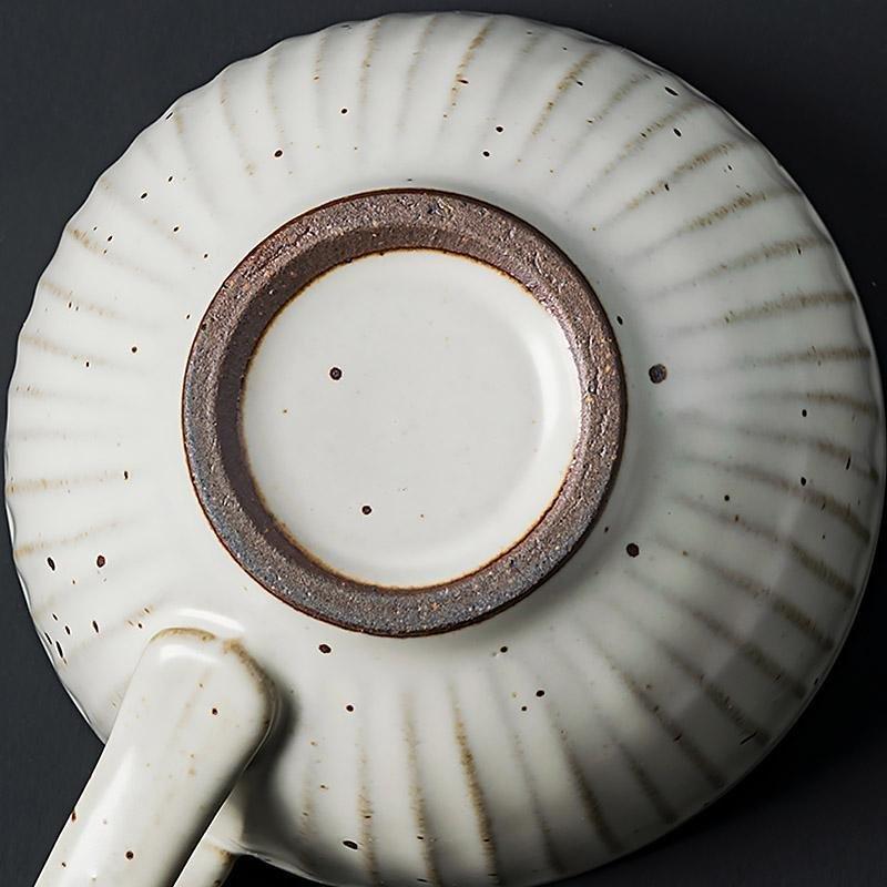 Ceramic Soup Bowls Set with Spoons