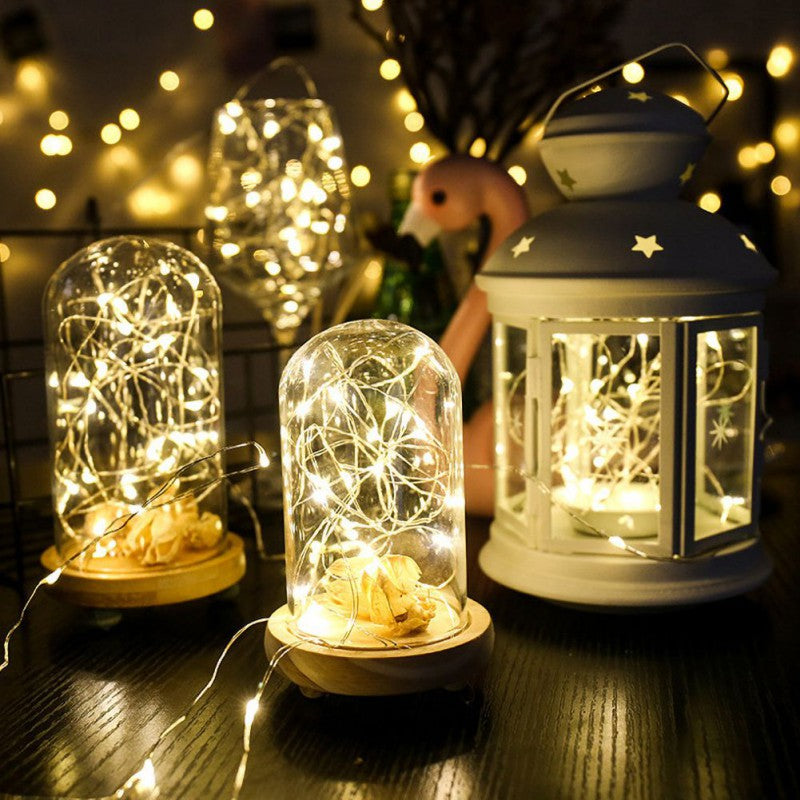 Outdoor Solar Powered Fairy String Lights Waterproof LED