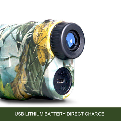 Compact Laser Distance Meter 1000m Waterproof Camo Rangefinder
