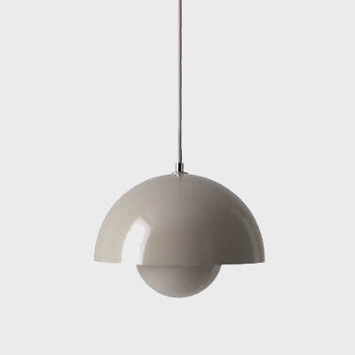 Stylish Half Dome Pendant Light