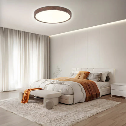 Stylish Round Ceiling Light with Dimmable LED