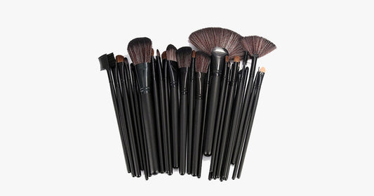 Professional 32 Piece Makeup Brush Kit with Case - Befez