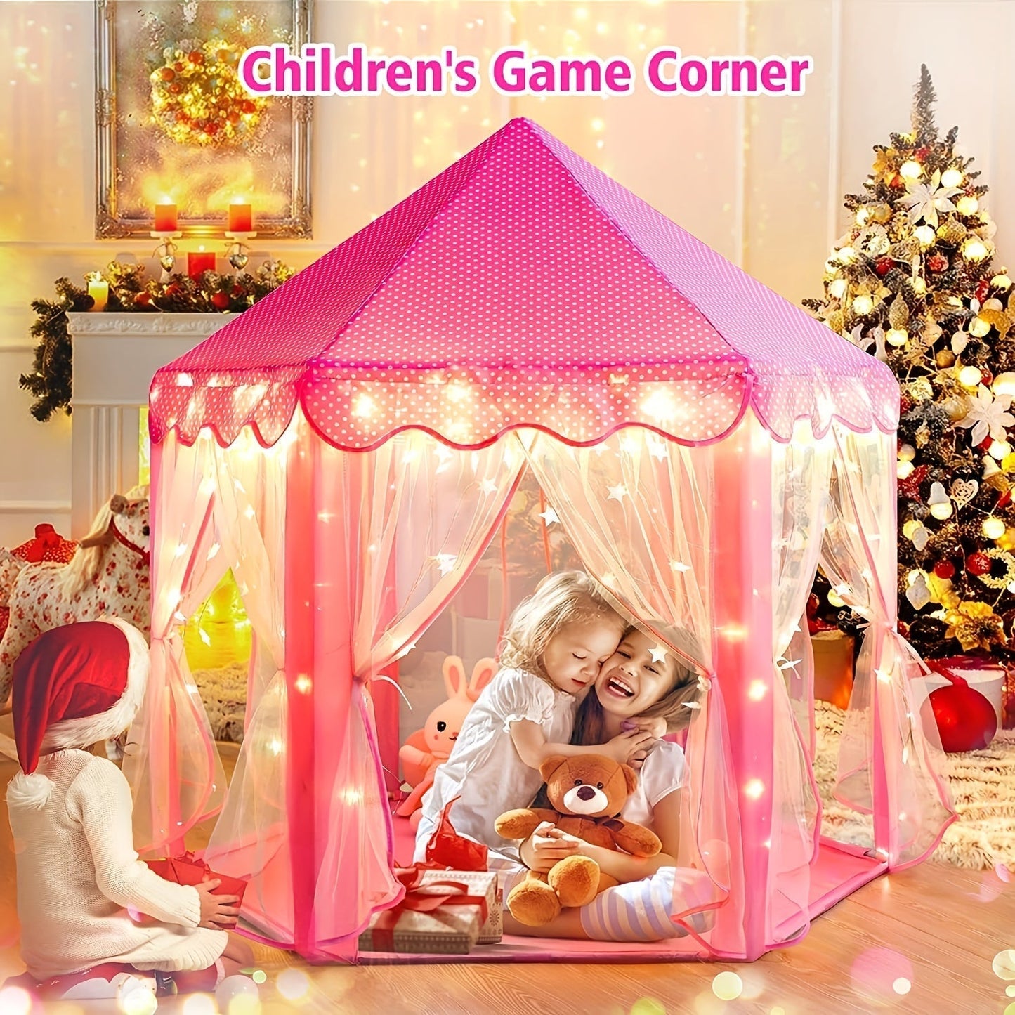 Colorful Play Tent for Kids Magical Playhouse