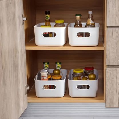 Practical Storage Bins - Set of 4 Home Organization Containers