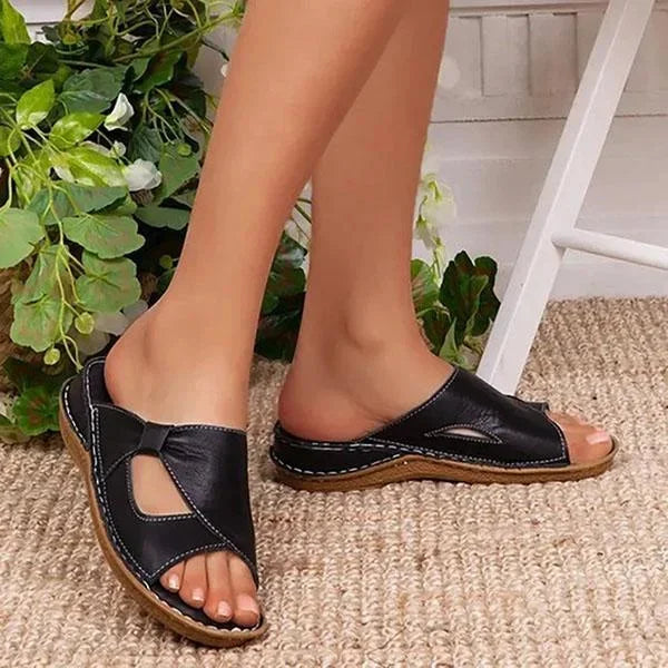 Comfortable Leather Sandals with Good Arch Support