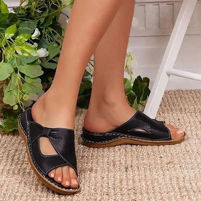 Comfortable Leather Sandals with Good Arch Support