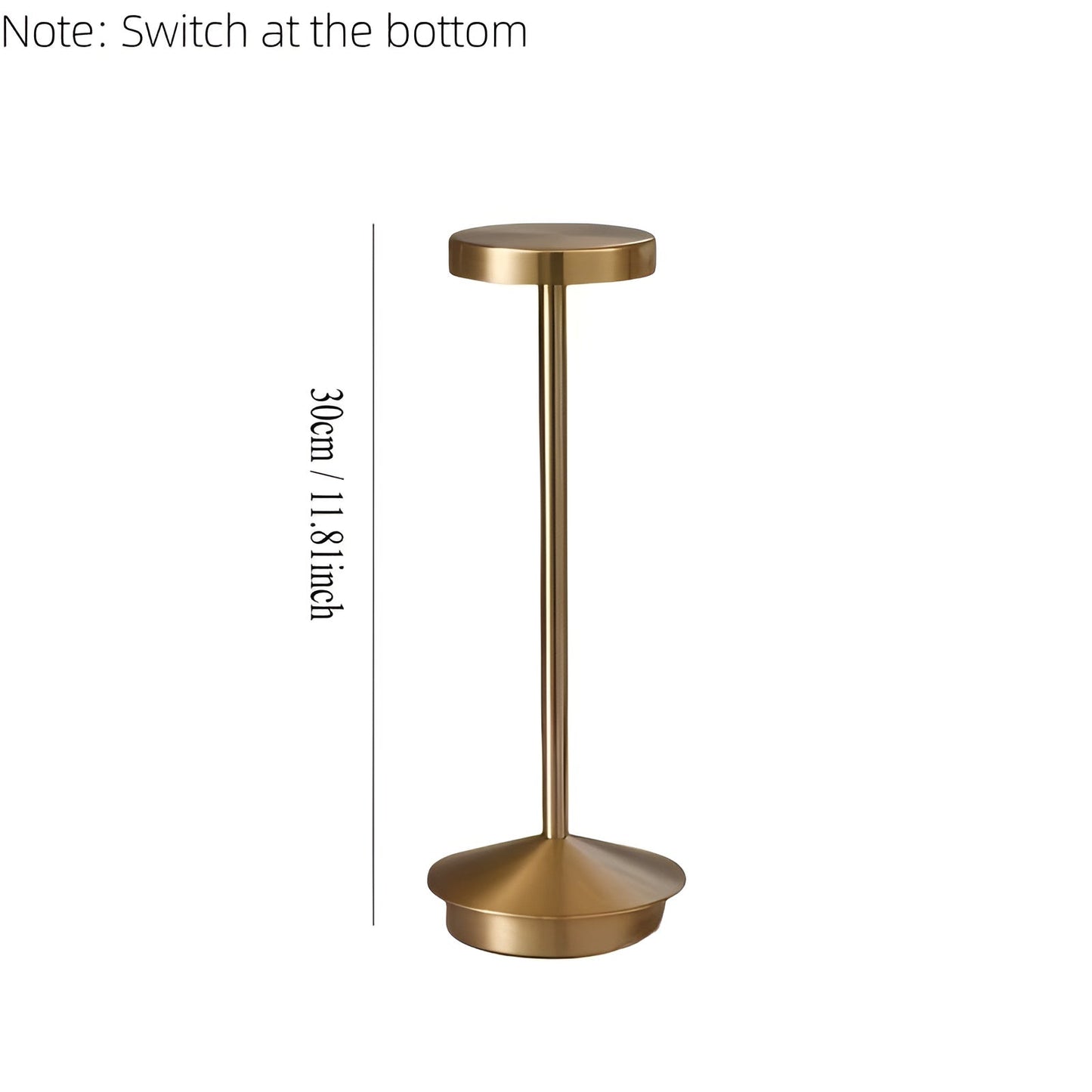 Stylish Table Lamp - Wireless LED with Touch Control