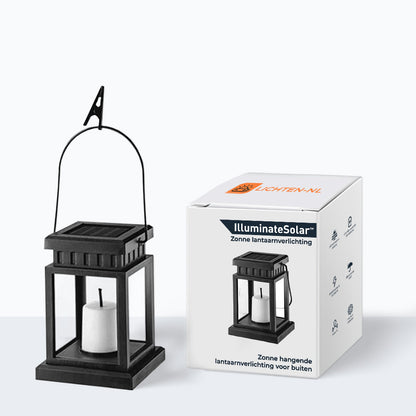 Outdoor Solar Powered Garden Lantern - Befez