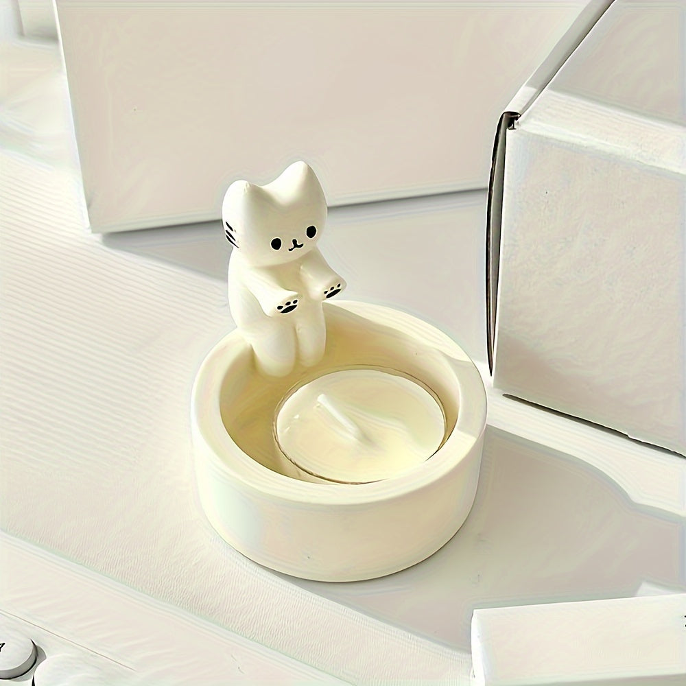 Fun Cat Resin Storage Box