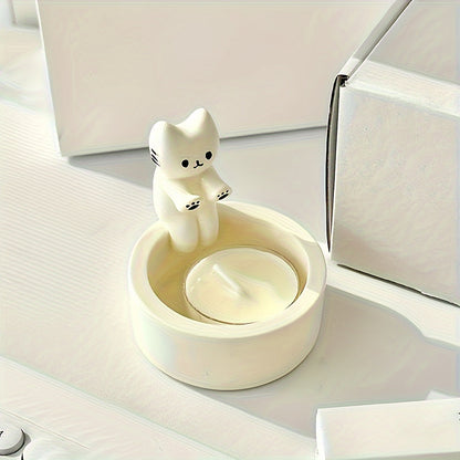 Fun Cat Resin Storage Box