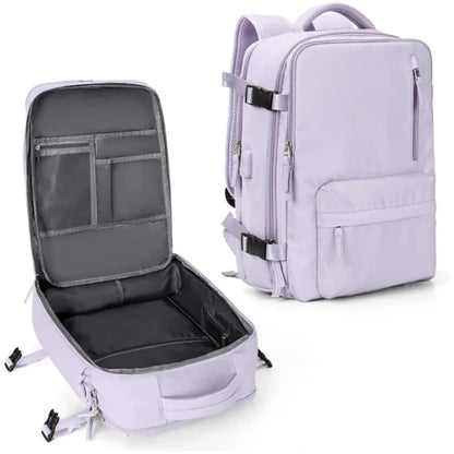Waterproof Women's Hiking Backpack with USB Port