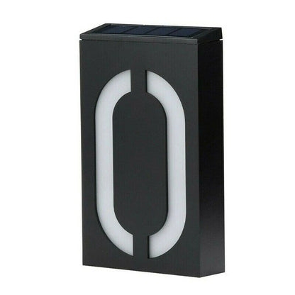Solar Powered House Number Sign - Befez