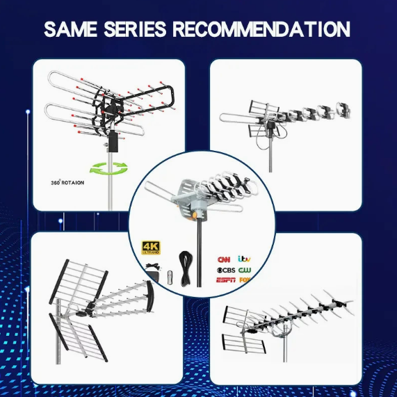 Befez | Outdoor HD TV Antenna with 360 Degree Rotation