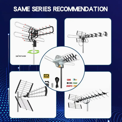 Befez | Outdoor HD TV Antenna with 360 Degree Rotation