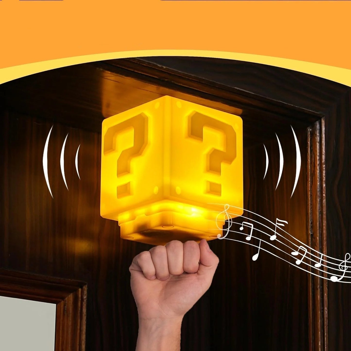 Fun Mario Night Light Block