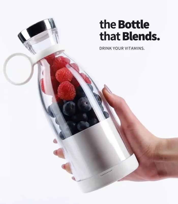 Compact Personal Electric Juice Blender
