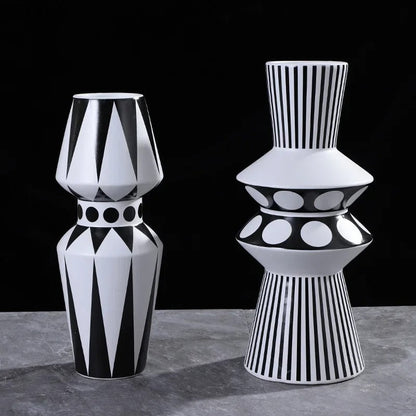 Stylish Abstract Decor Vase