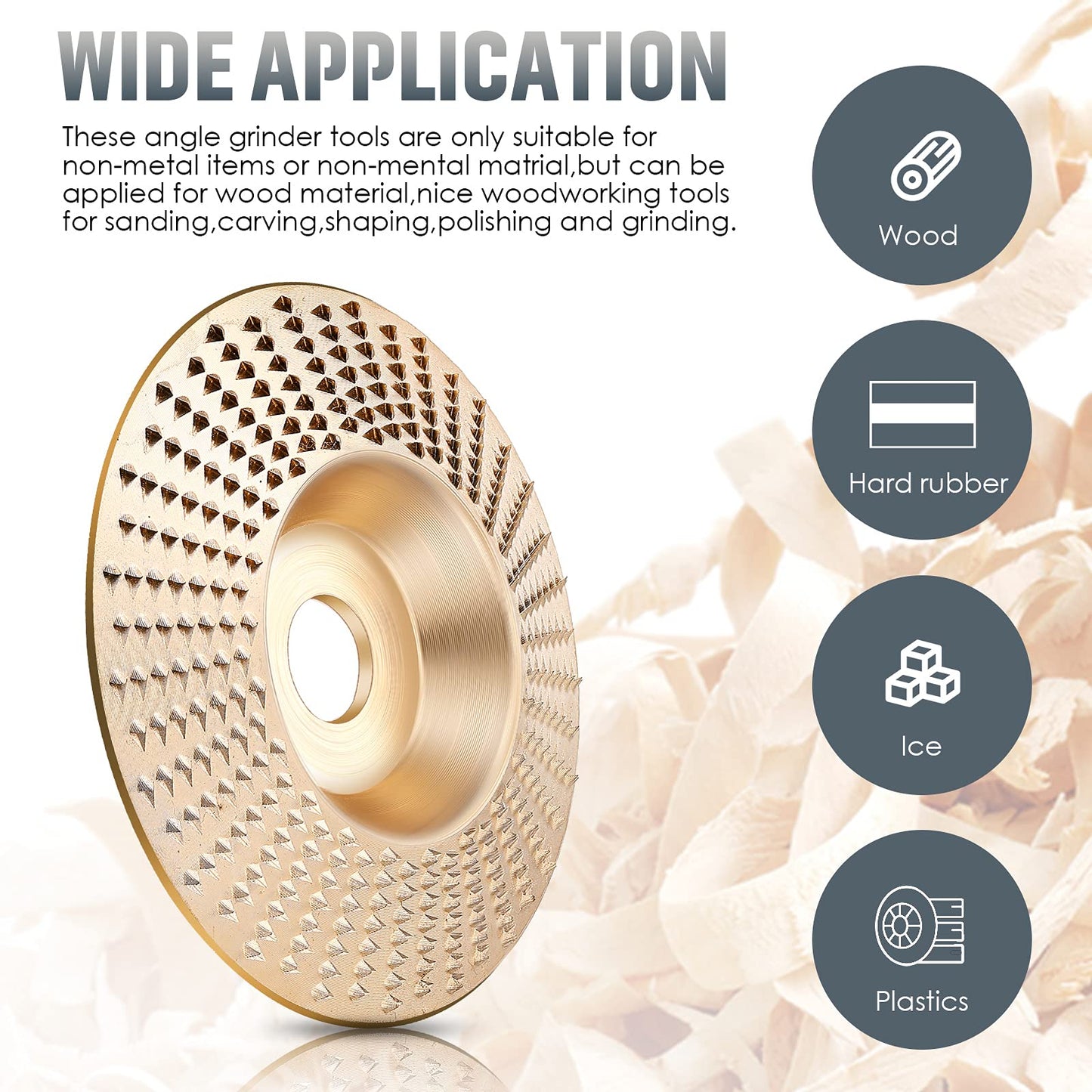 Durable Tungsten Carbide Grinding Disc Wheel