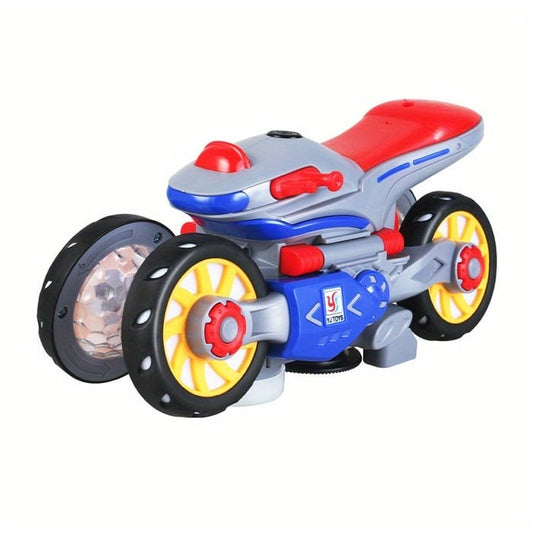 Cool LED Electric Motorcycle with Music and Spin - Befez