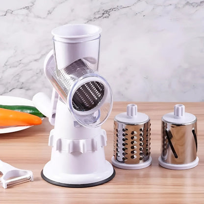 Easy Slice Manual Veggie Chopper with 3 Blades