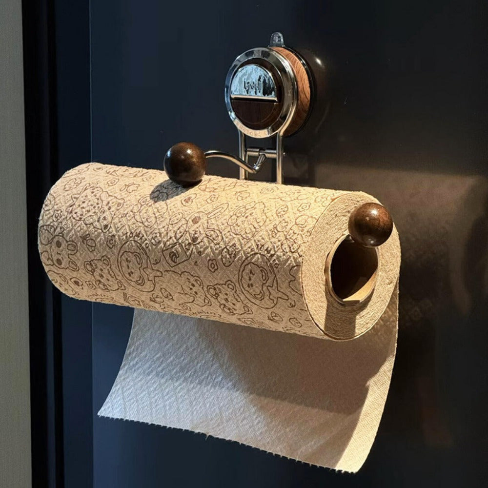 Sticky Mount Paper Towel Holder Stainless Steel
