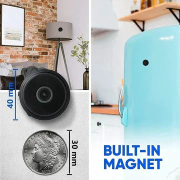 Compact Portable Wi-Fi Security Camera