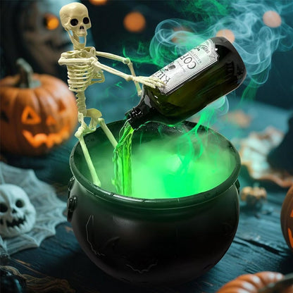 Spooky Glass Haunted Lantern Decoration