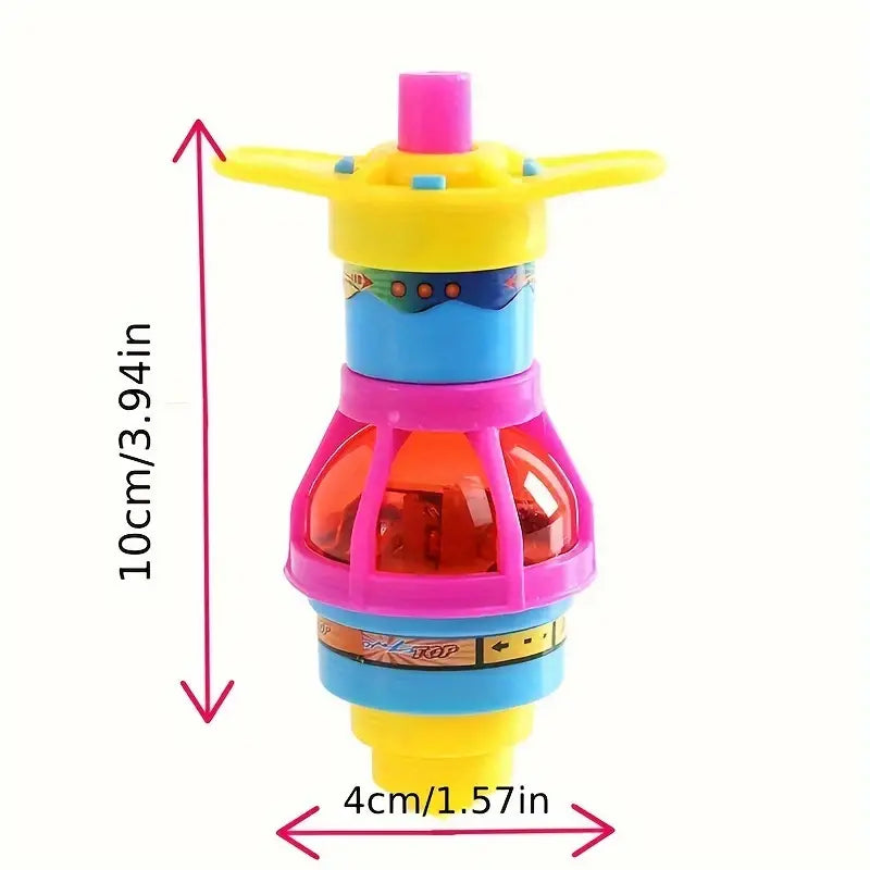 Colorful LED Spinning Top Toy