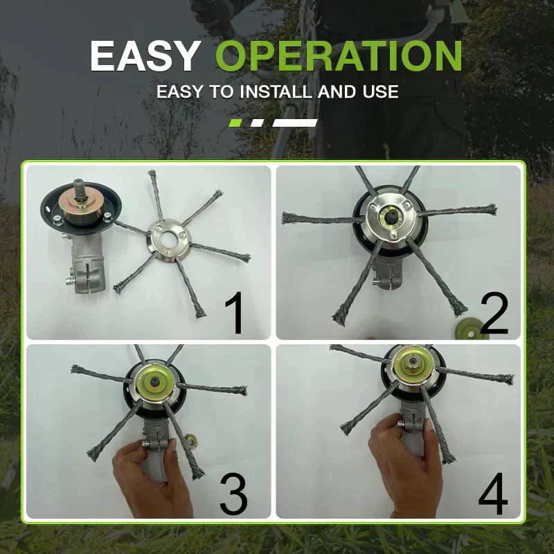 Durable Metal Cutting Mower Head