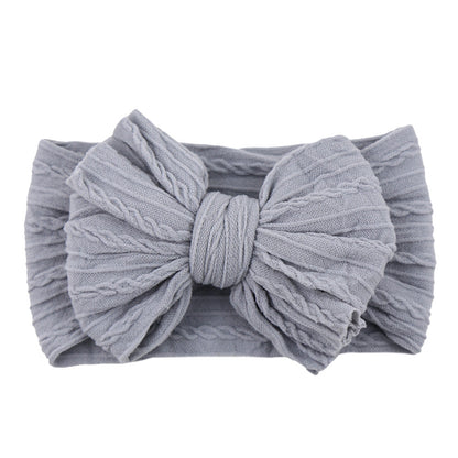 Cute Kids' Soft Hair Band with Ribbon