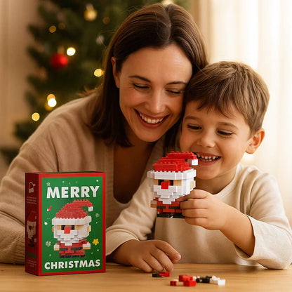 Colorful Kids Christmas Figurine Building Blocks Set - Befez