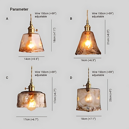 Vintage Style LED Pendant Light