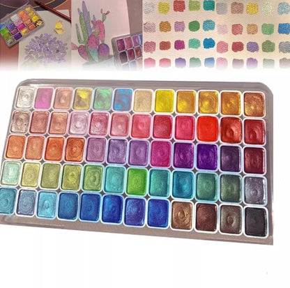 Vibrant Colorful Glitter Nail Polish