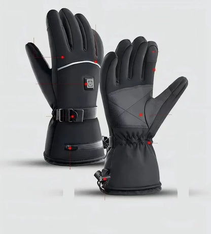 Warm Winter Biker Gloves