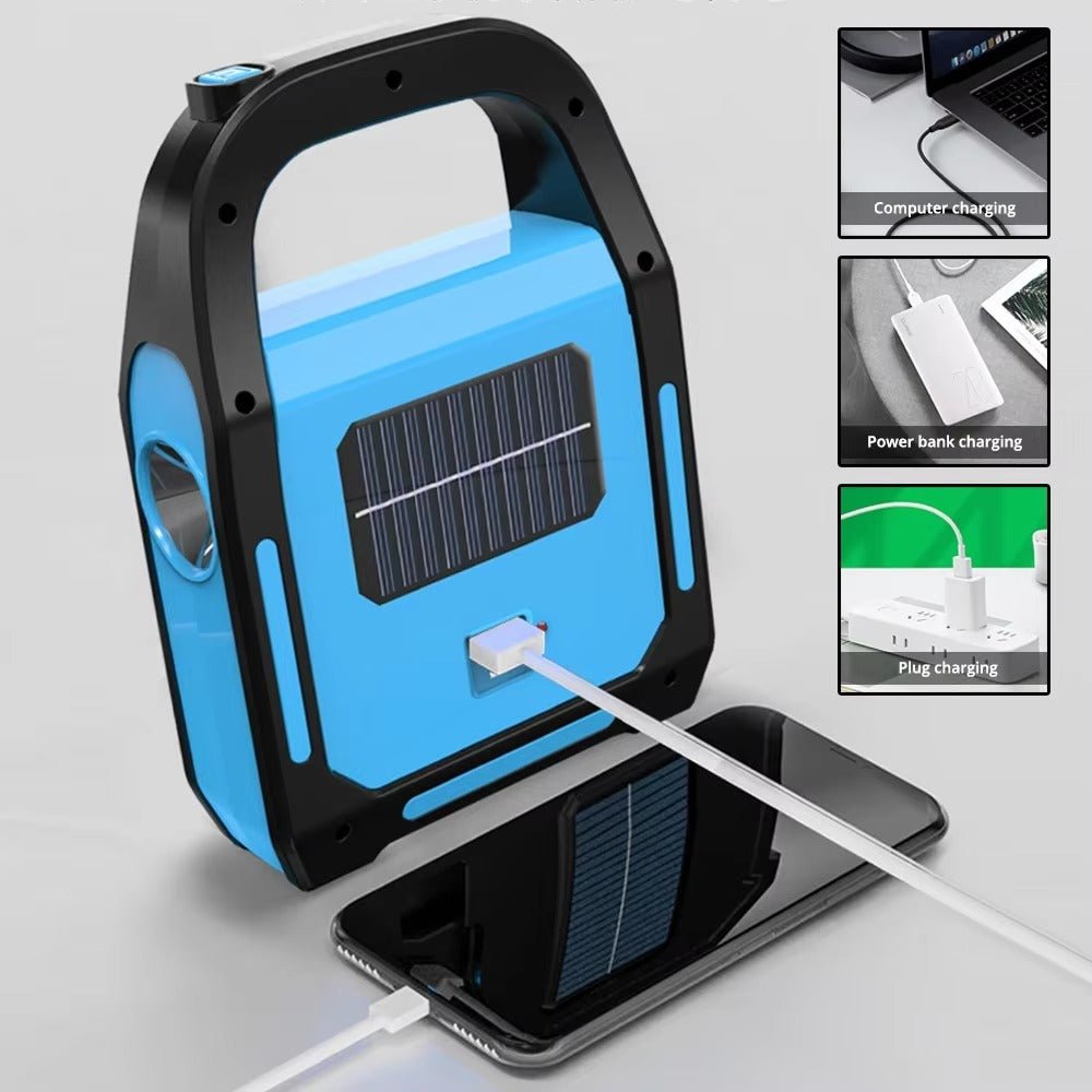 Compact LED Camping Light with USB Charger