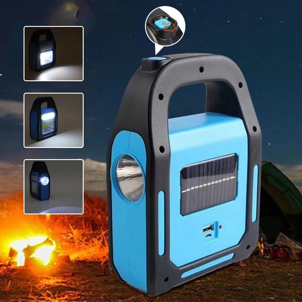 Compact LED Camping Light with USB Charger