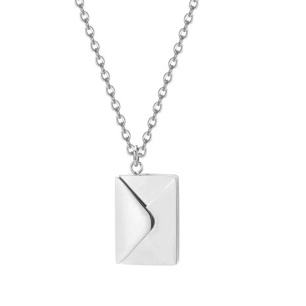 Romantic Heart Letter Necklace for Her