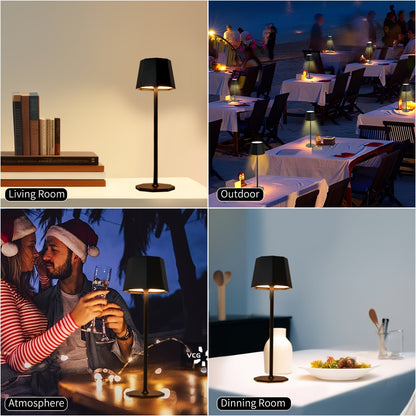 Portable 2 Pack Cordless Table Lamps