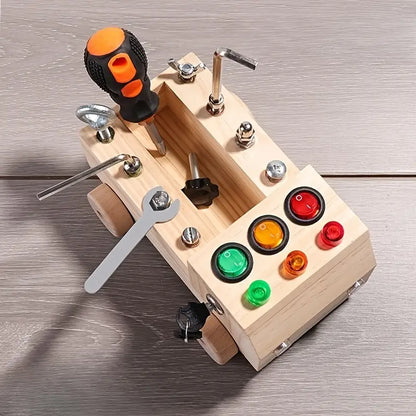 Interactive LED Learning Board for Kids