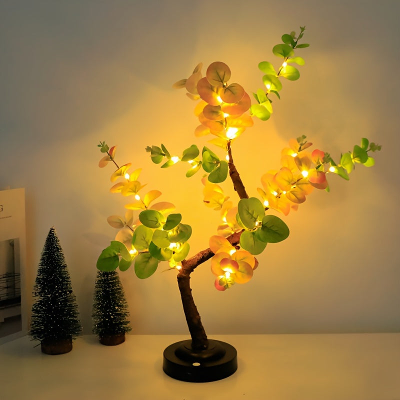 Mini LED Bonsai Tree Table Lamp