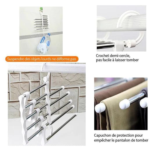 Easy Closet Organizer Storage Rack System