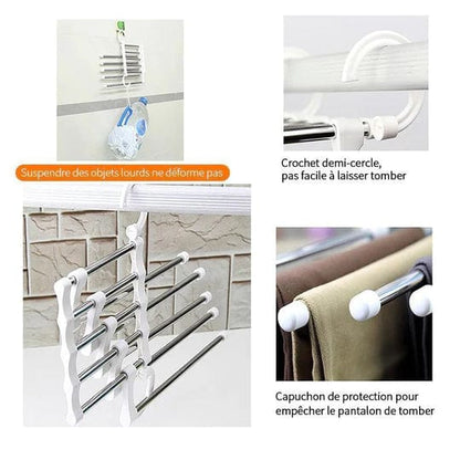 Easy Closet Organizer Storage Rack System