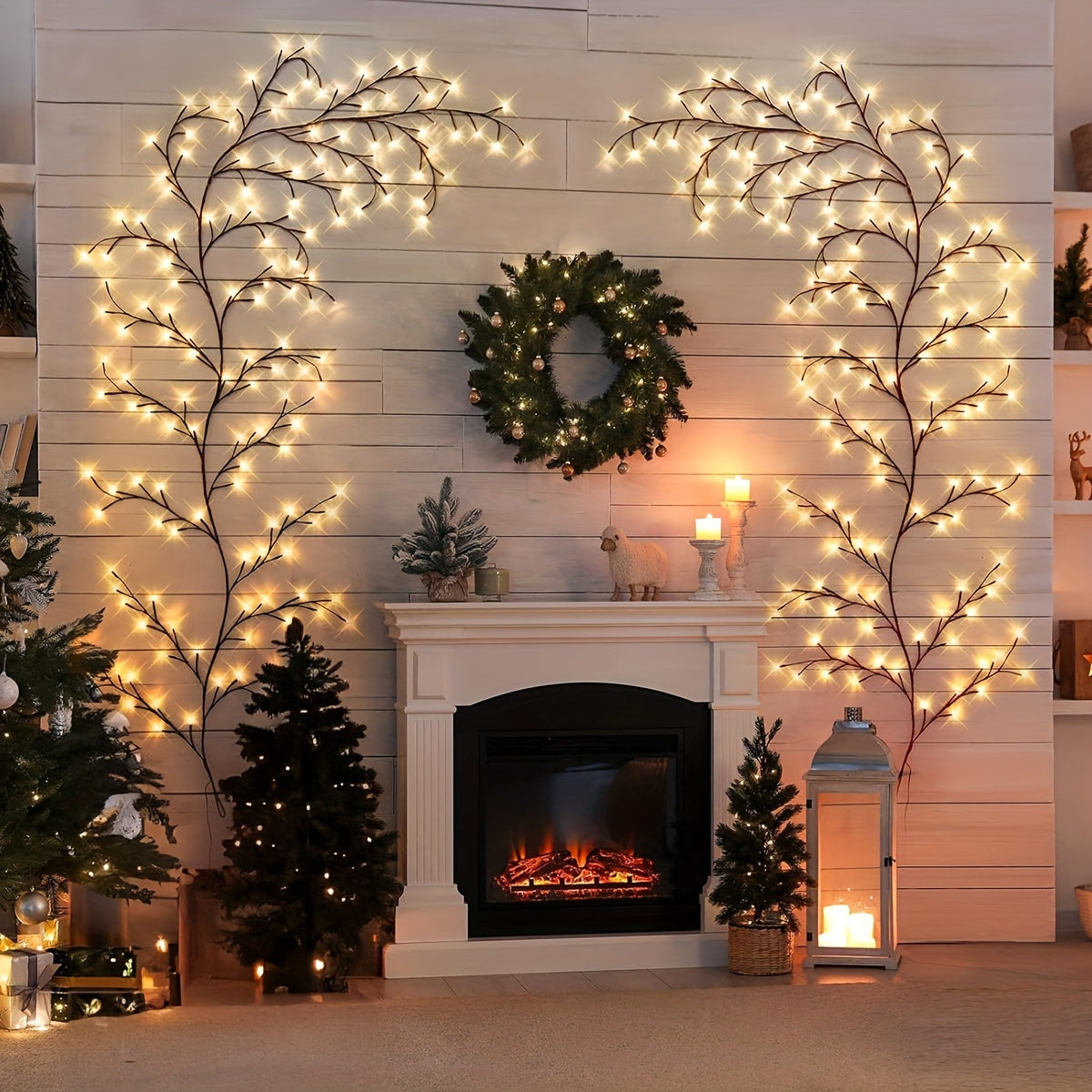 Stylish LED Tree Branch Wall Lamp - Befez