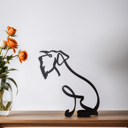 Unique Dog Figurines - Modern Pet Decor
