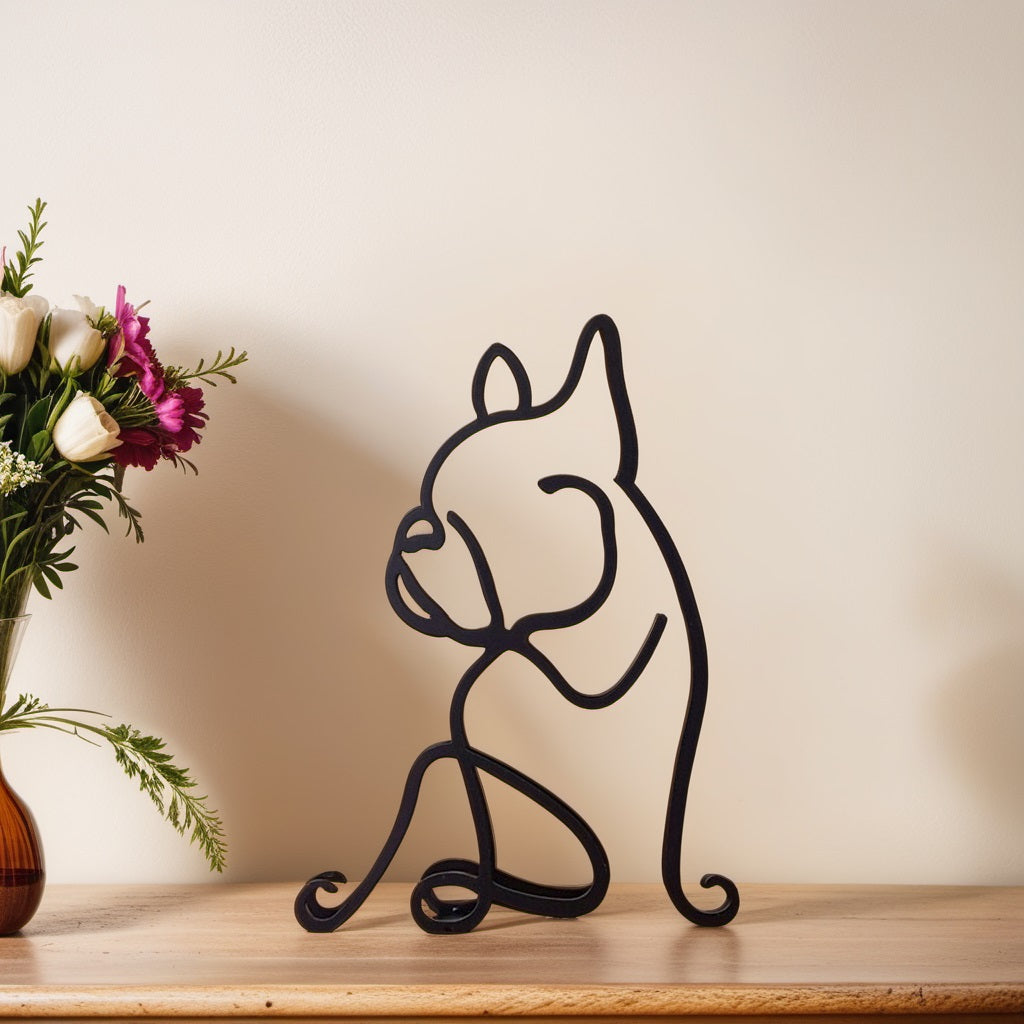 Unique Dog Figurines - Modern Pet Decor